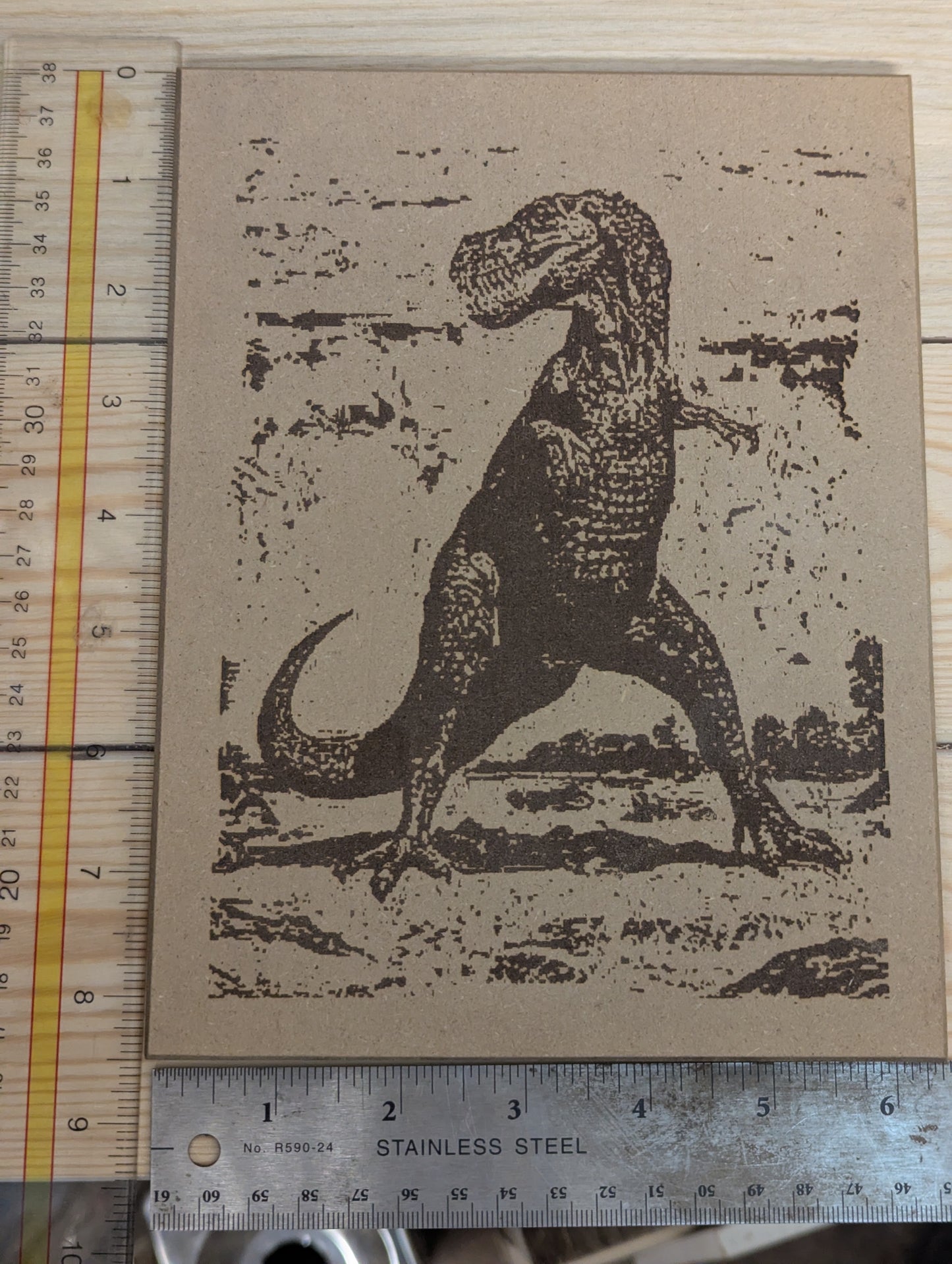 Wood burn classic t rex