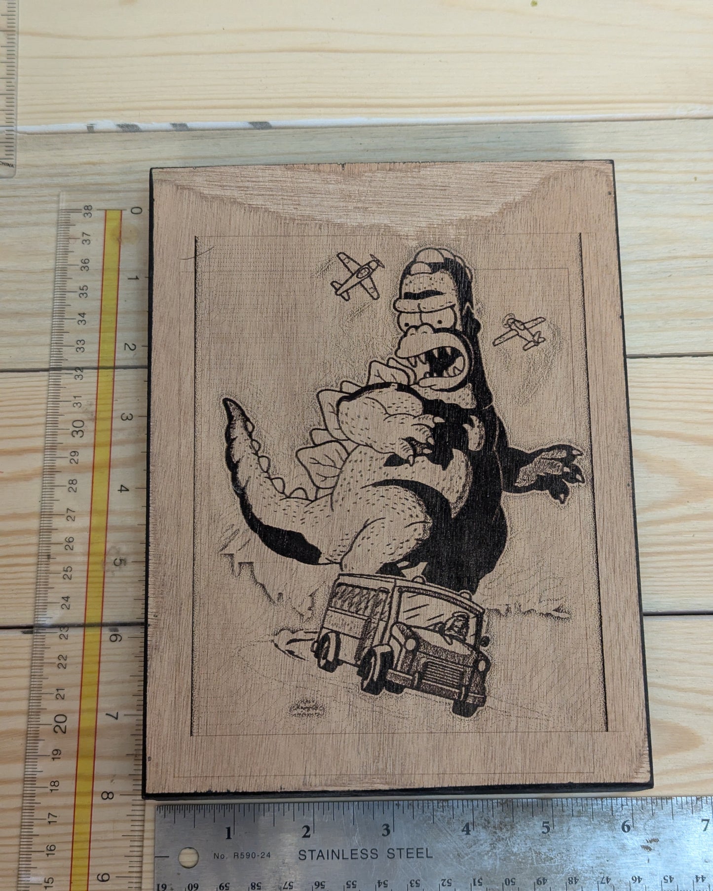 The Simpson homer-zilla