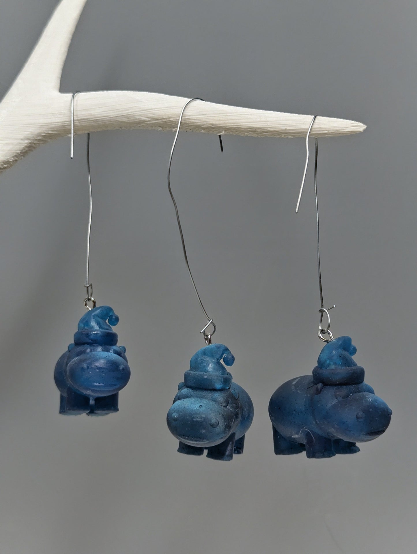 Christmas ornaments, Hippopotomus for christmas