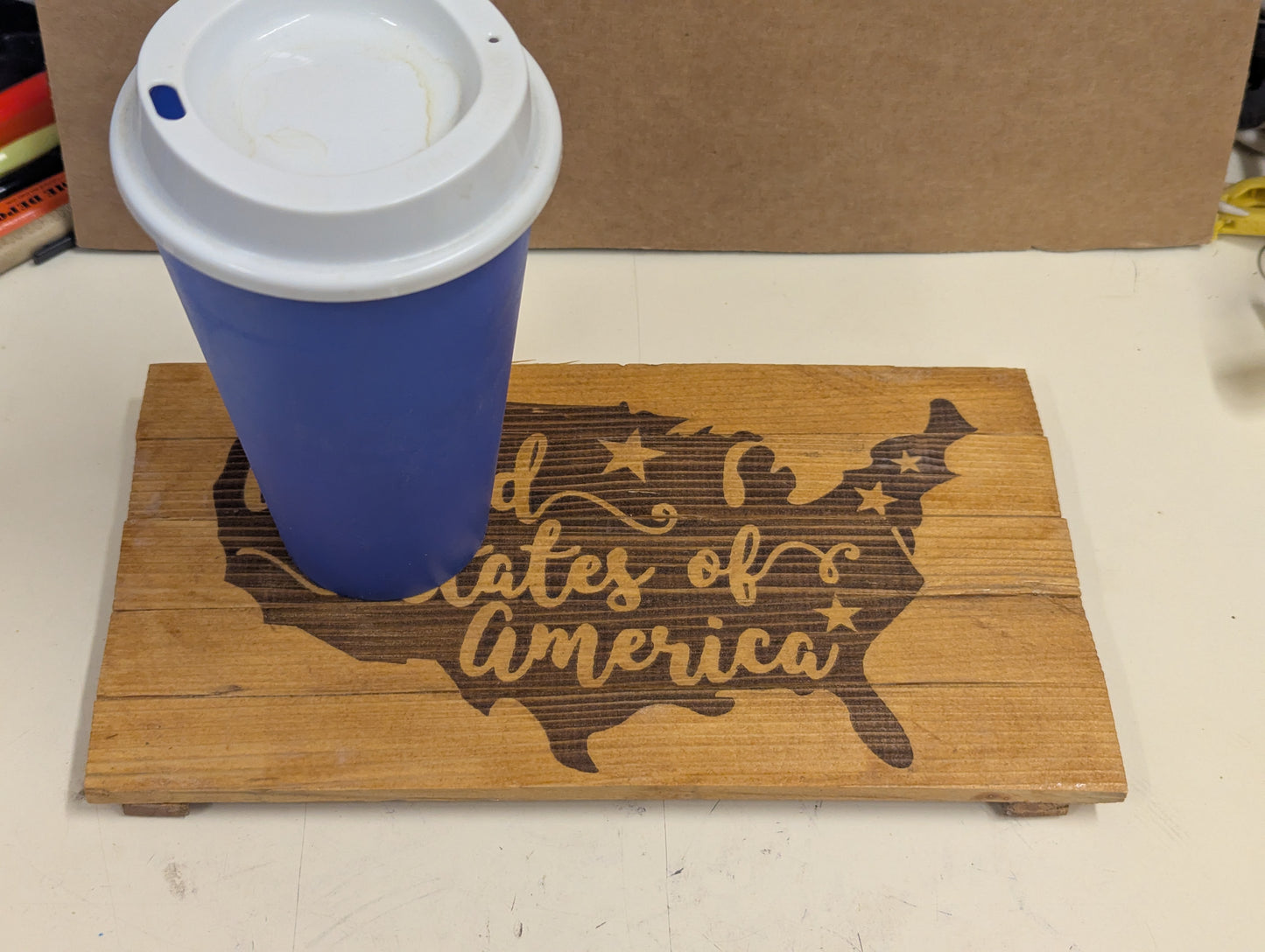 Woodburn coaster