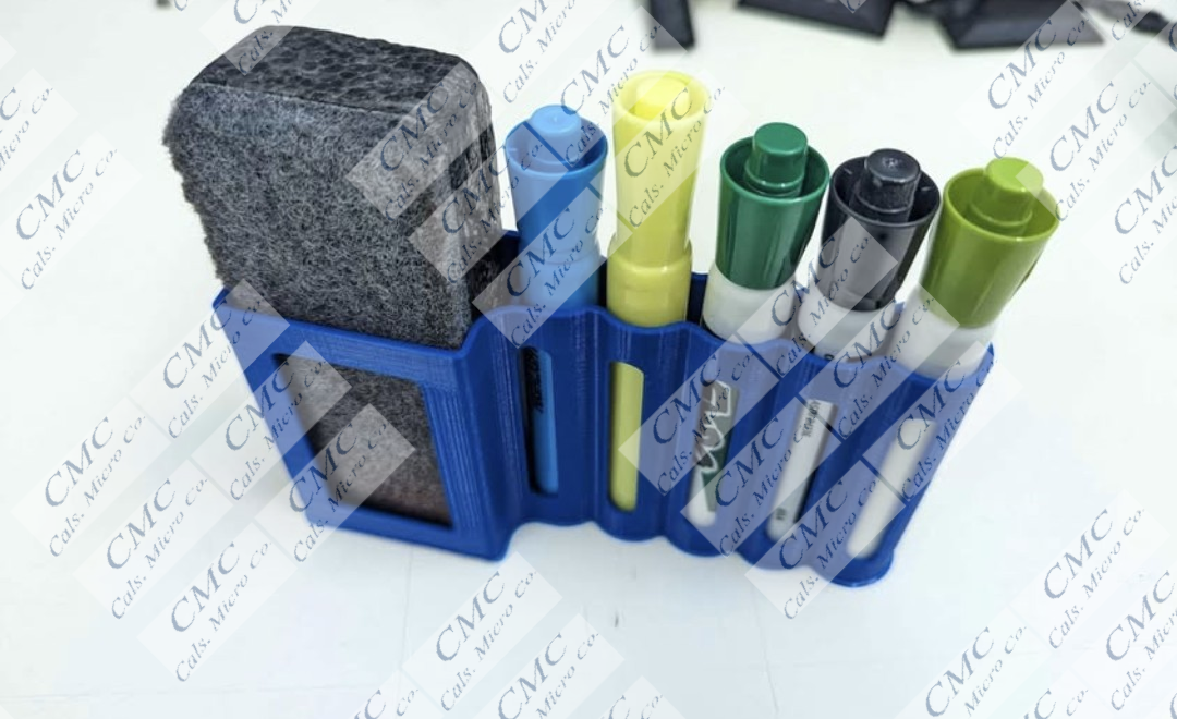 3d printed bin for markers/pen