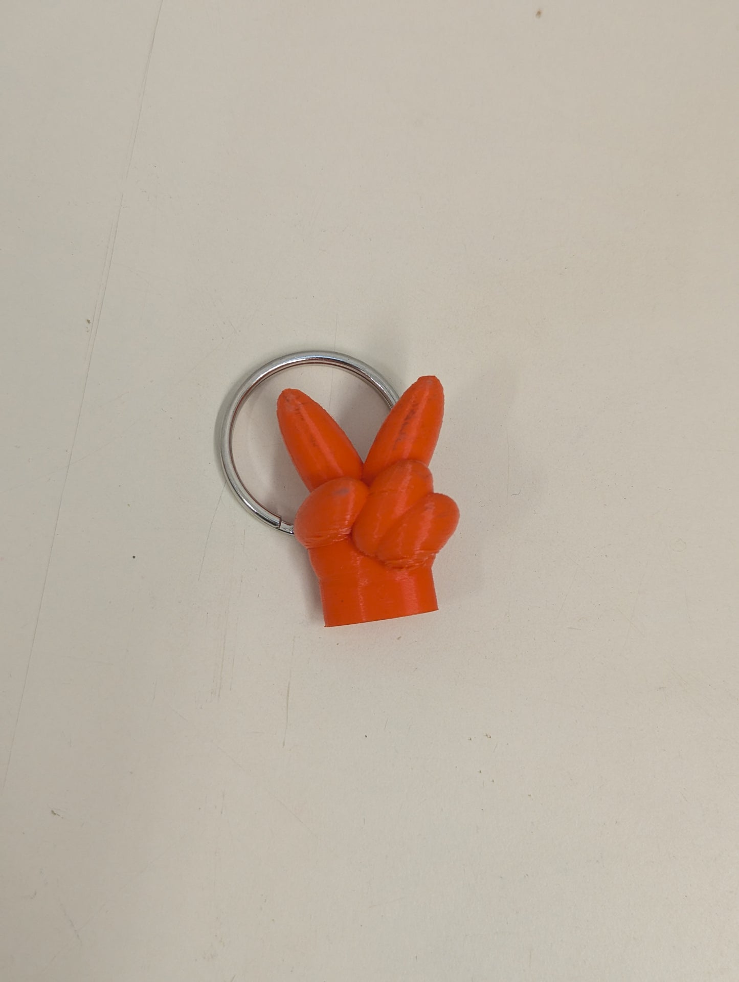 Key chain hand gestures