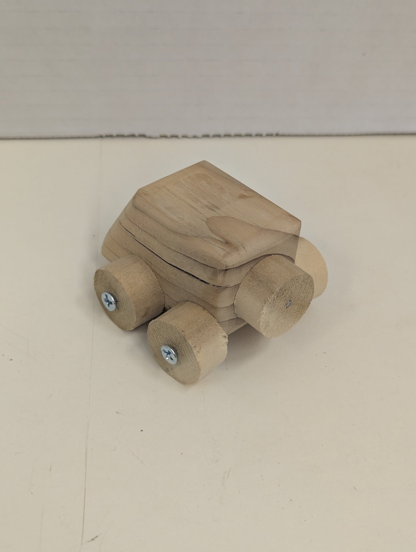 Small wood car