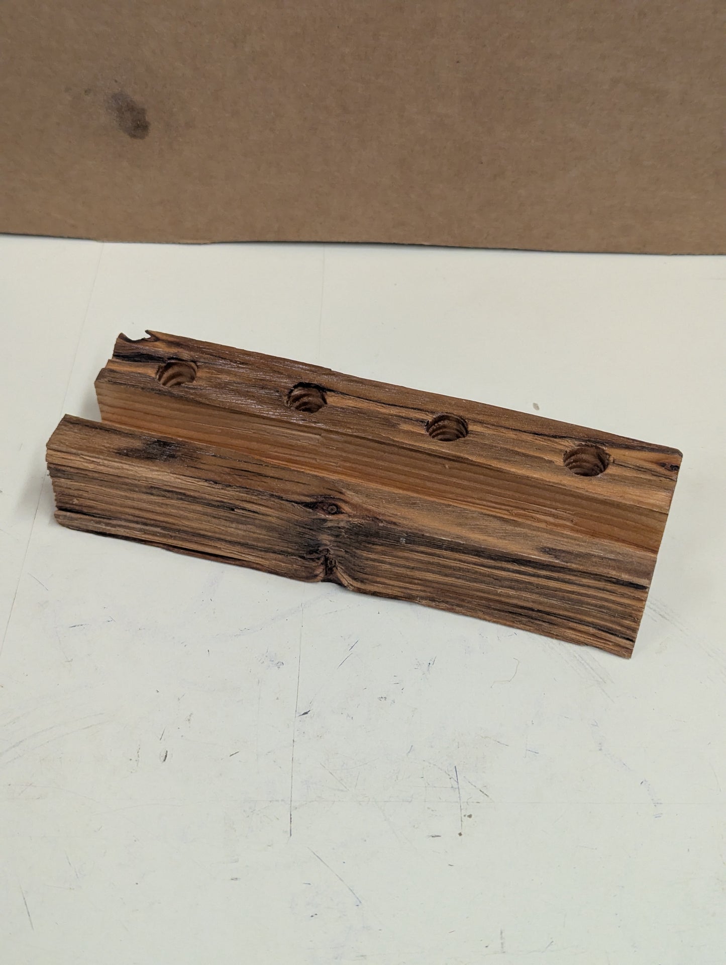 Pens and phone wood holder
