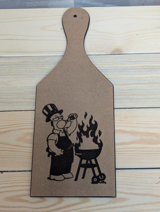 Wood burn kitchen homer bbq