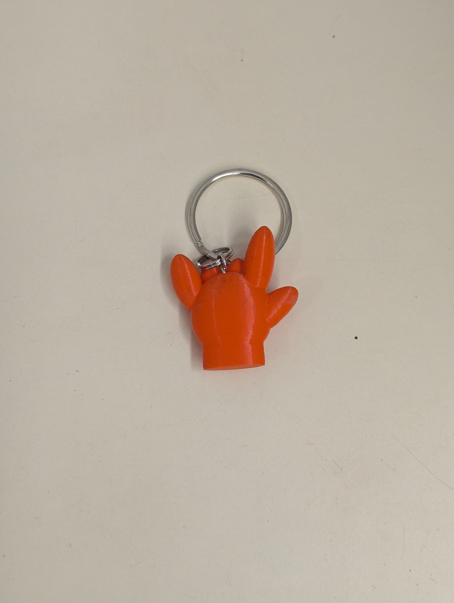 Key chain hand gestures