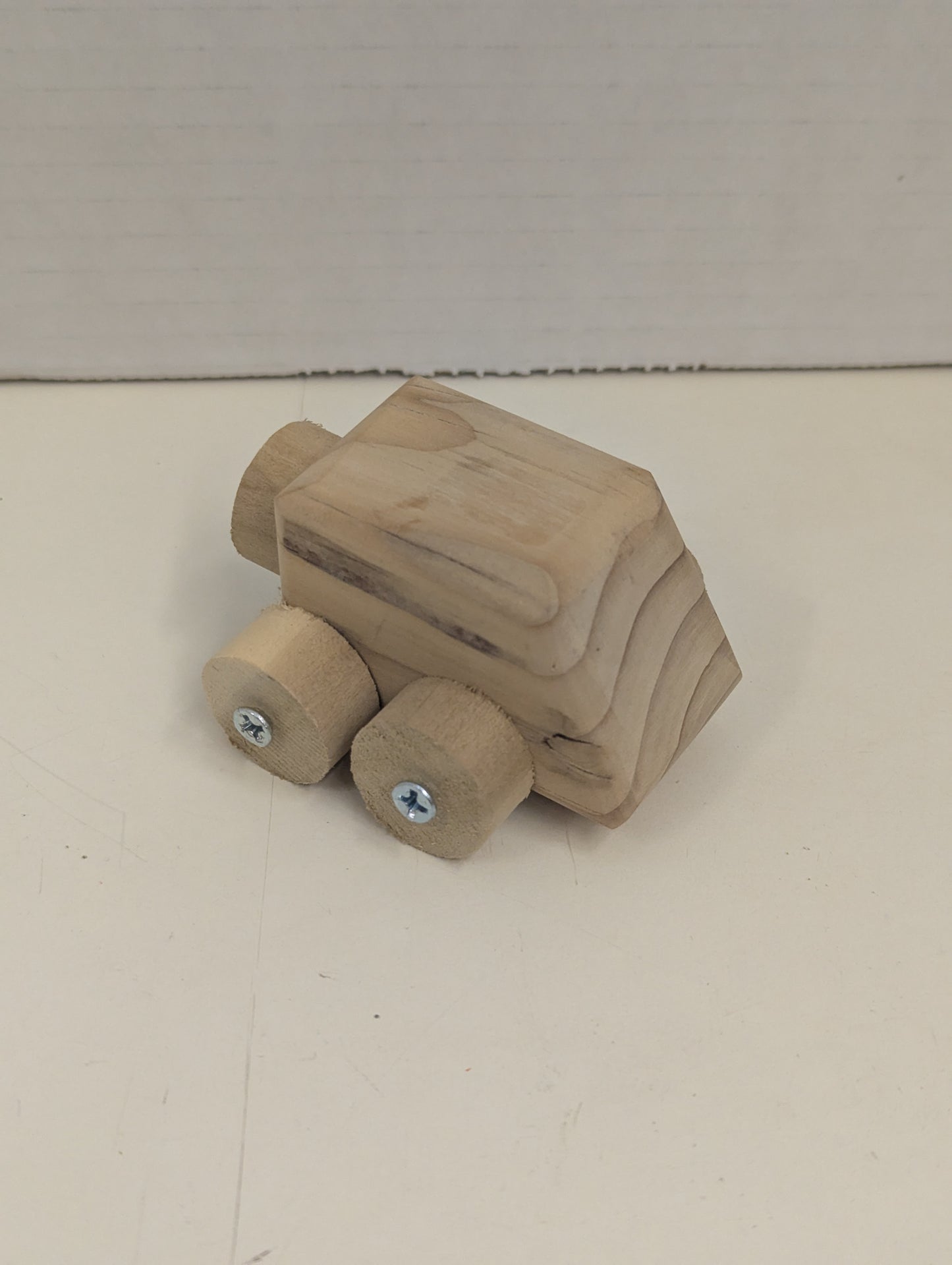 Small wood car