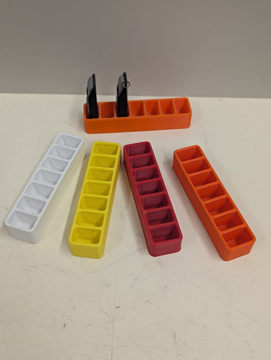 3D printed USB bin holder