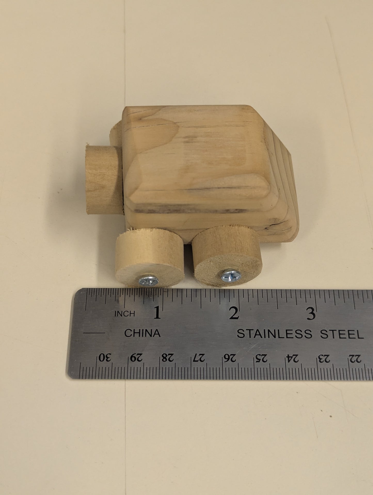 Small wood car