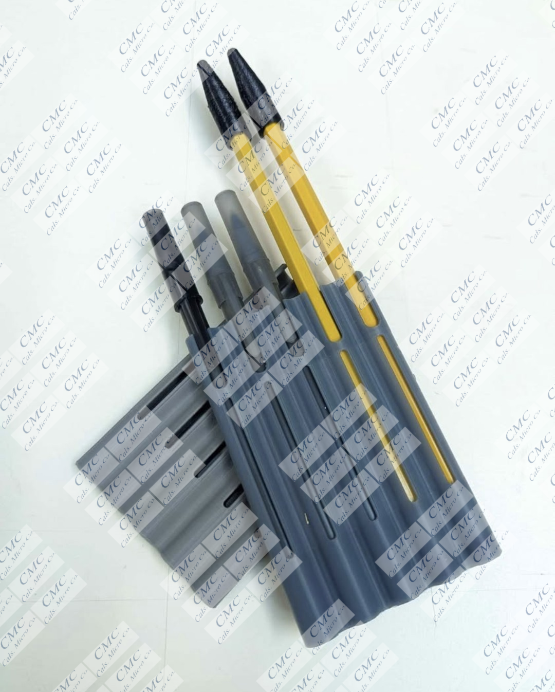 3d printed open end pencil/no. 2 pens case