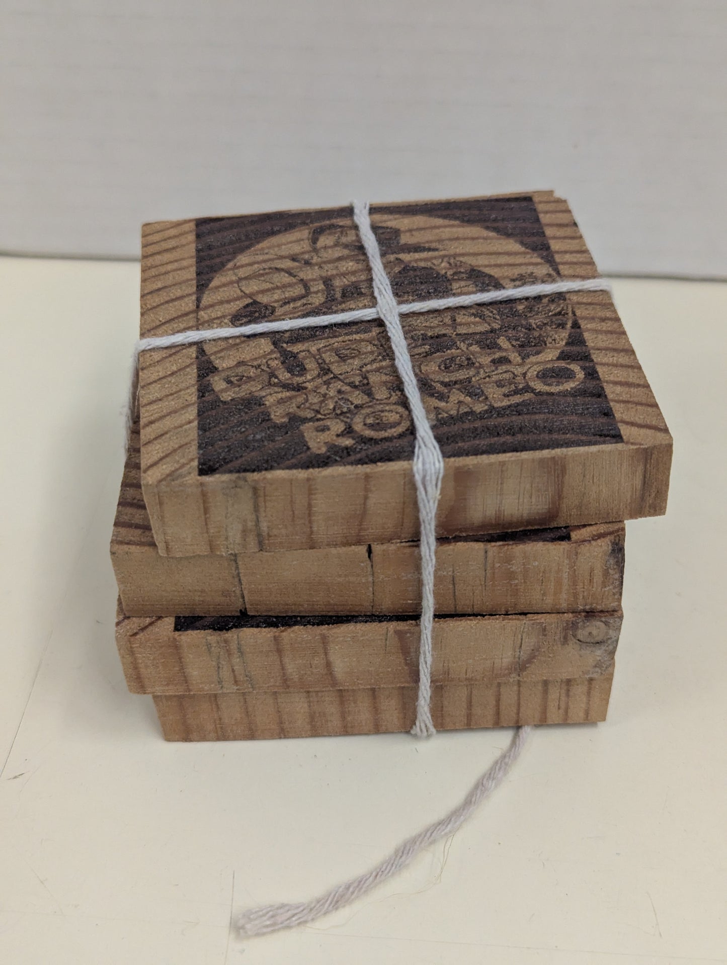 wood coasters country theme