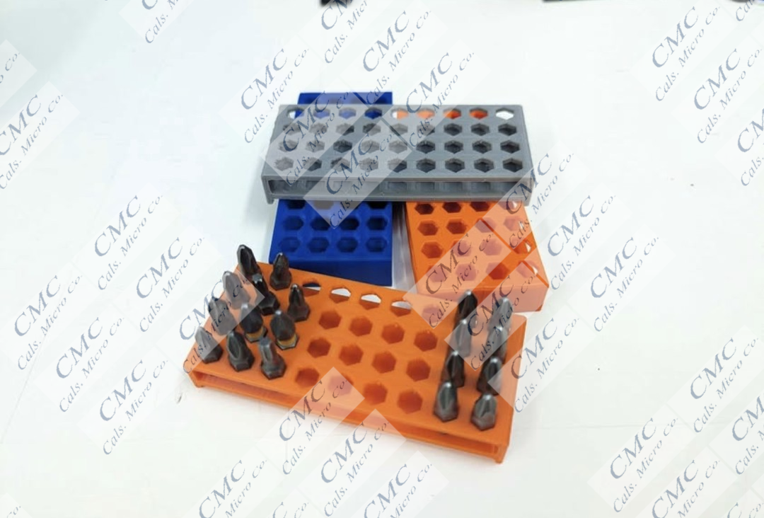 3d printed small drill bits organizer