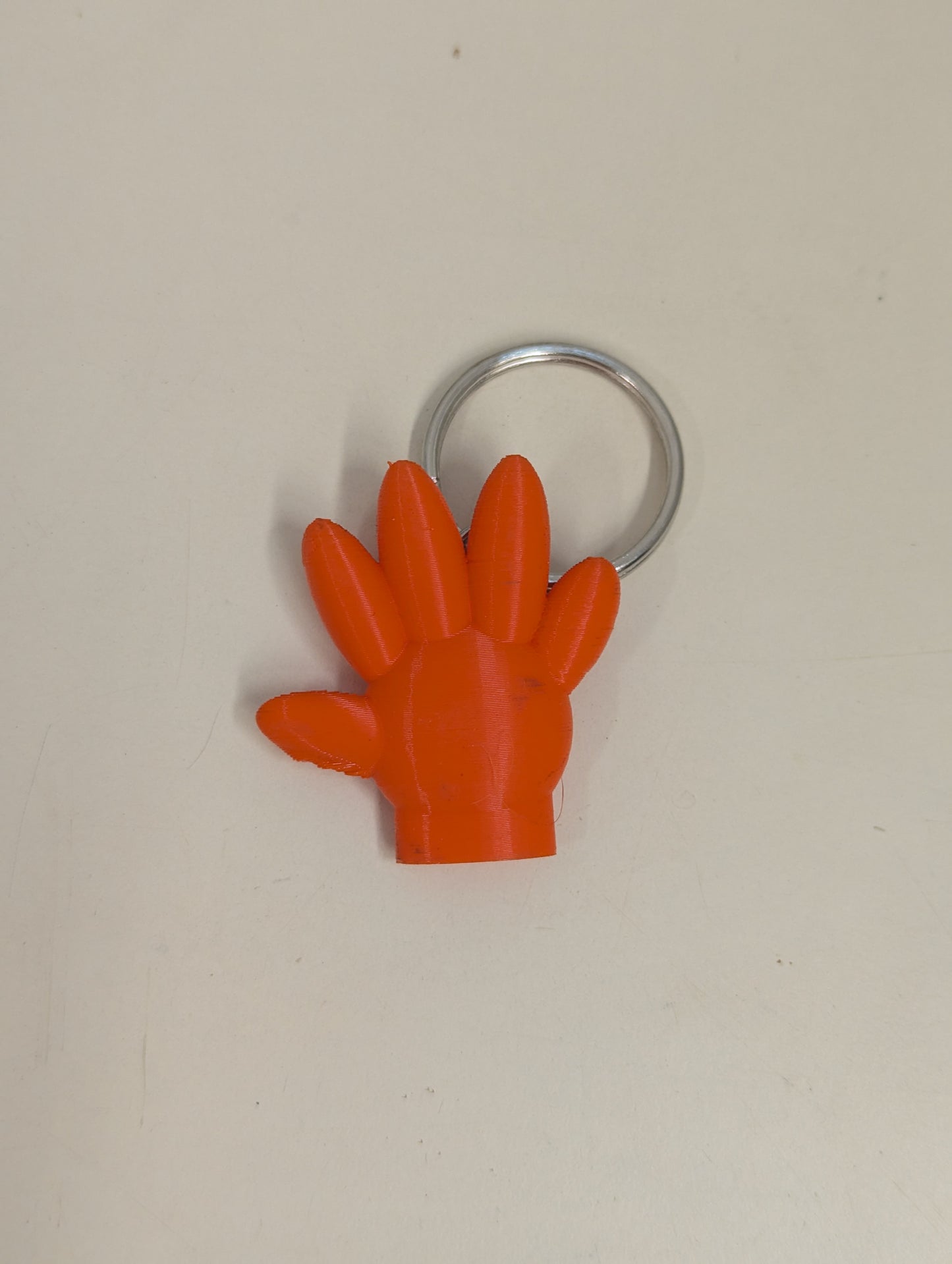 Key chain hand gestures