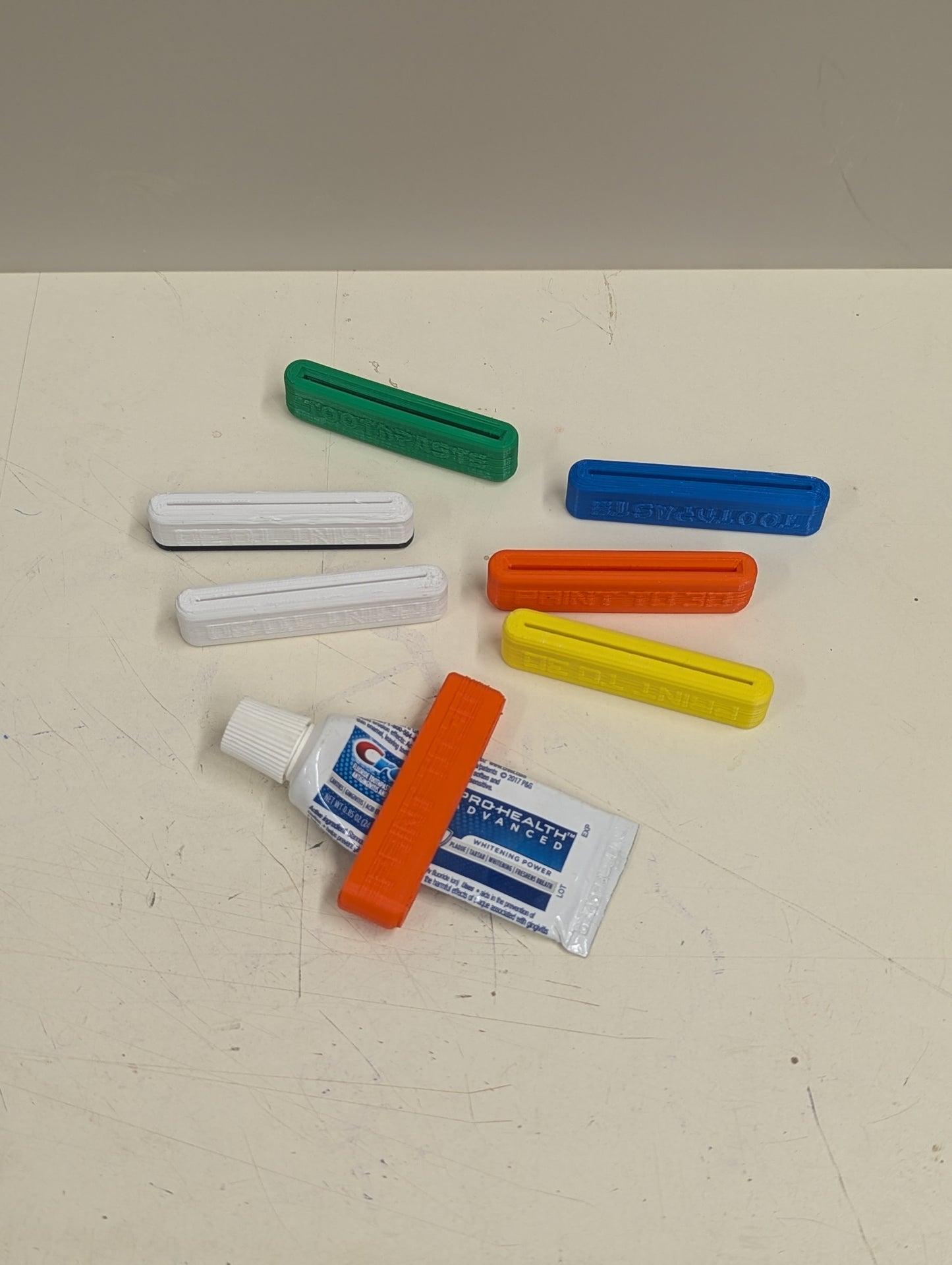 3d printed toothpaste dispenser