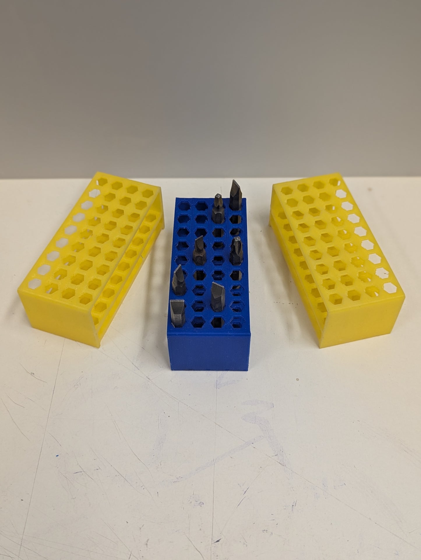 3d printed medium size drill bits organizer