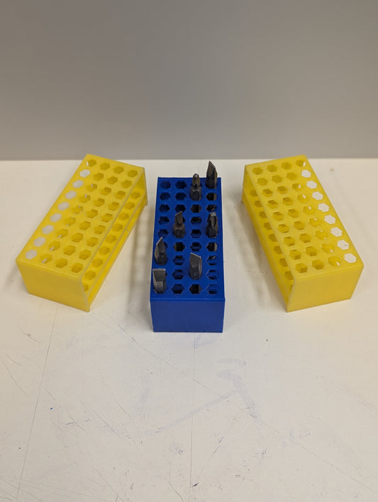 3d printed medium size drill bits organizer
