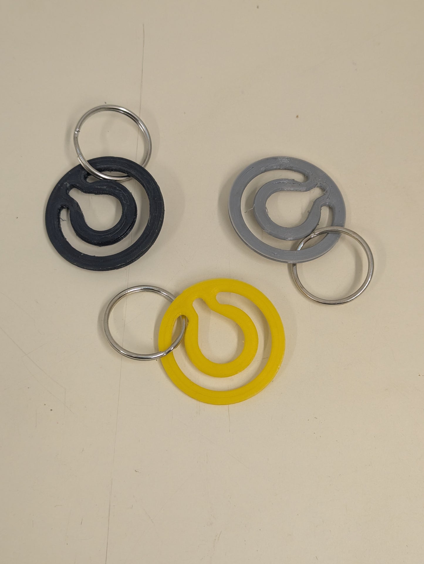 Key chain with extended connection