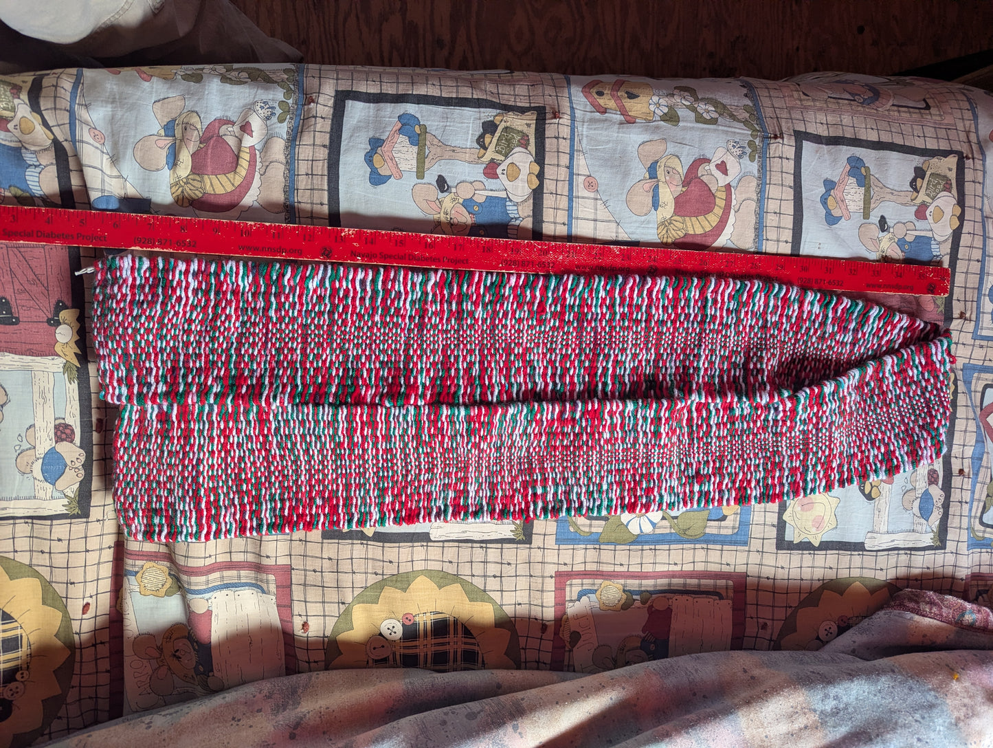 Christmas theme Navajo scarf