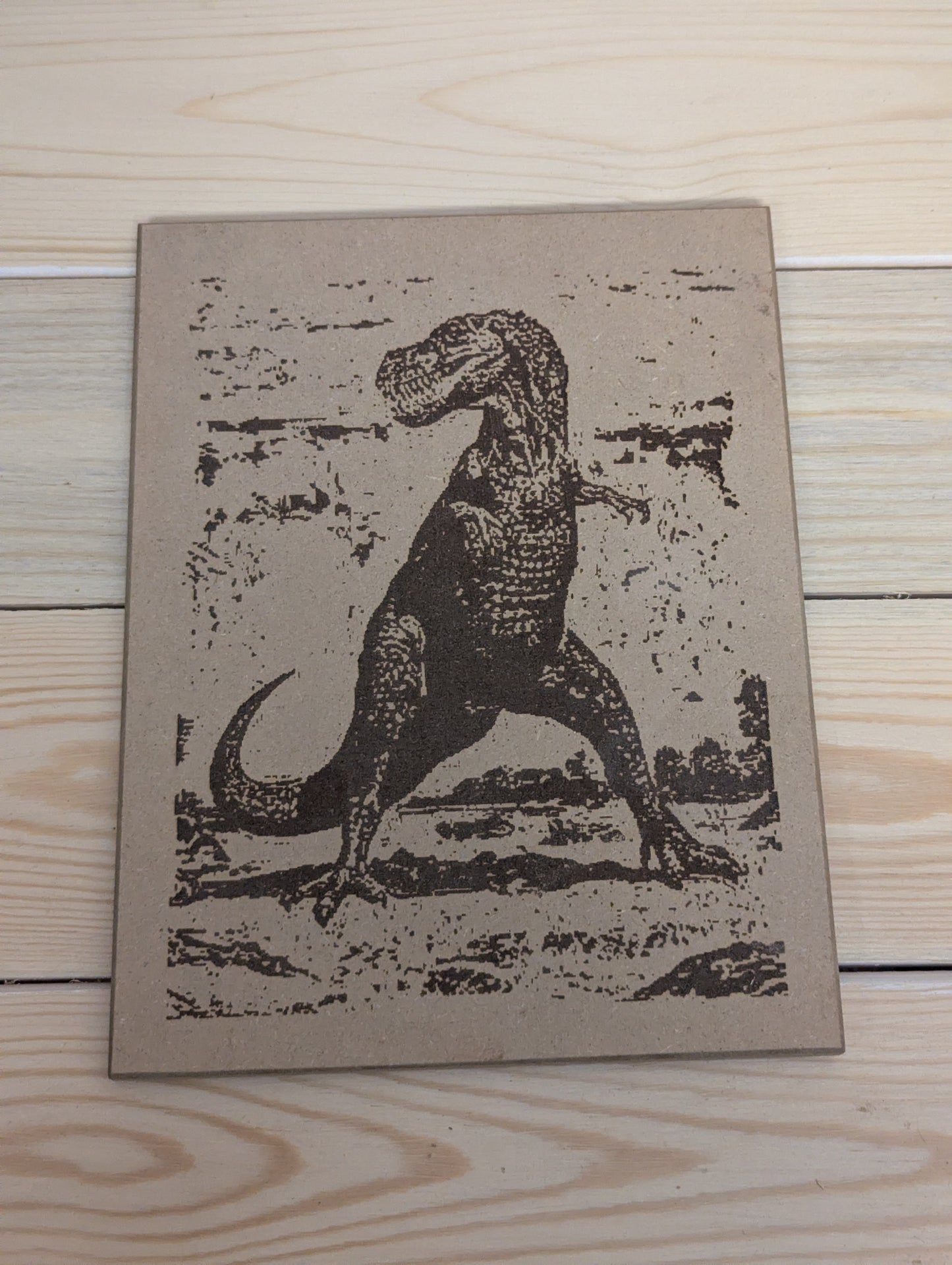 Wood burn classic t rex