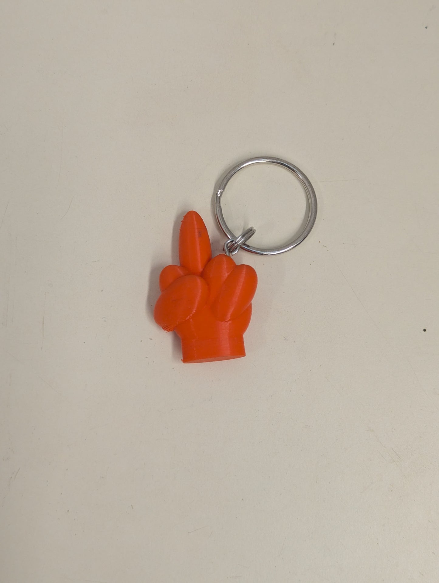 Key chain hand gestures